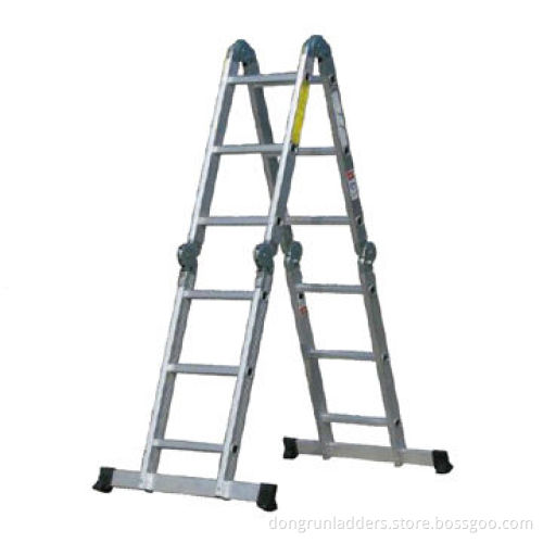 Aluminum Ladder, Multipurpose, 12-Step, Strong Hinge Design, EN-131 Mark, 150kg Maximum Load